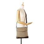 Gucci GG Canvas Crossbody Bag (SHG-GgCbyl)