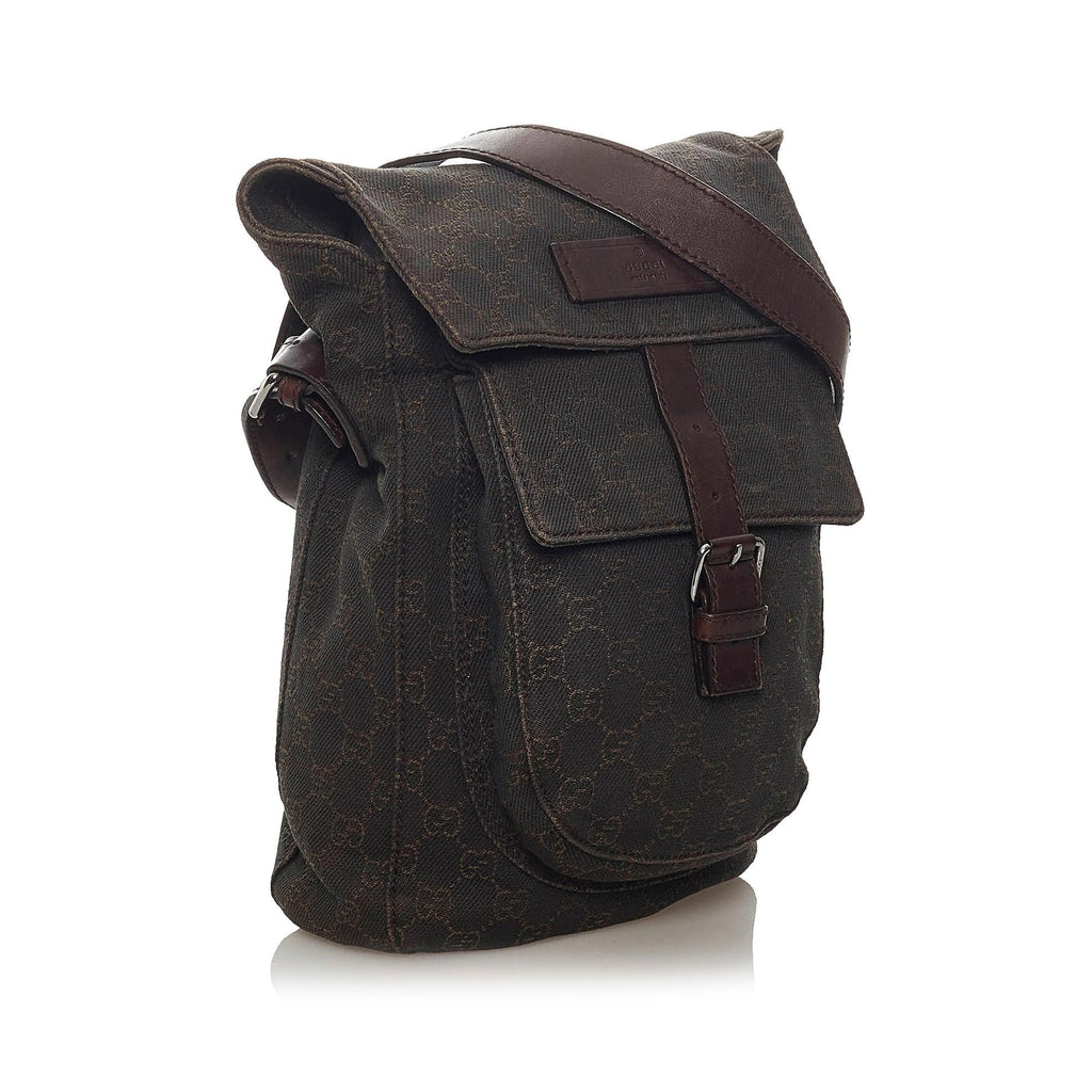 Gucci GG Canvas Crossbody (SHG-29159)