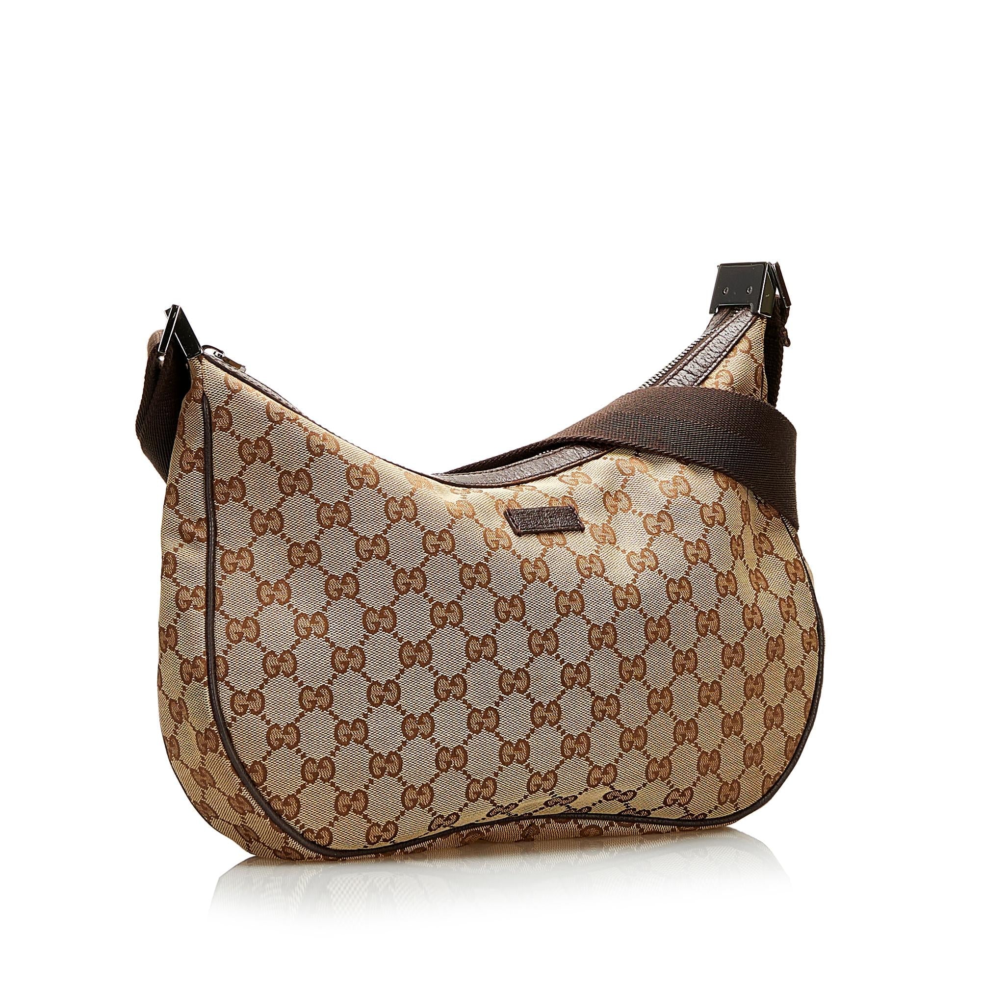 Gucci GG Canvas Crossbody (SHG-35449)