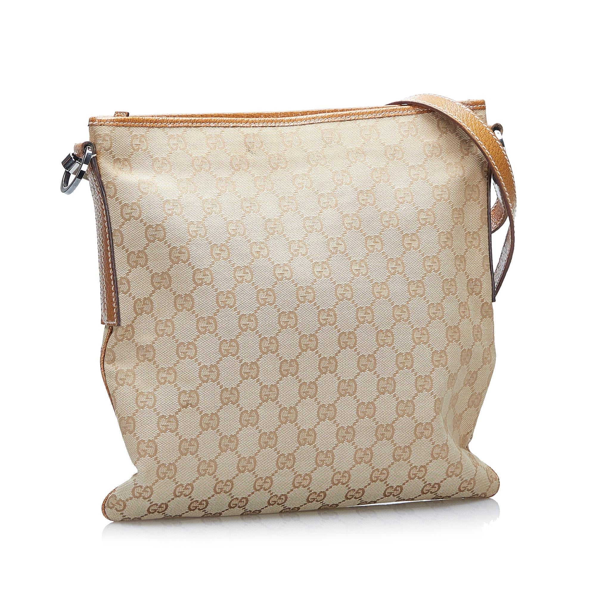 Gucci GG Canvas Crossbody (SHG-tZDWnx)