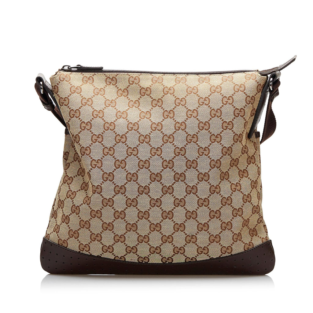 Gucci GG Canvas Crossbody (SHG-hh43k8)