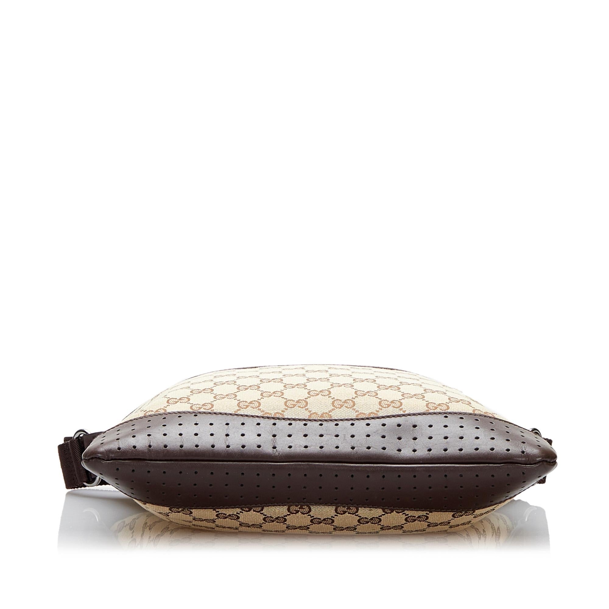 Gucci GG Canvas Crossbody (SHG-hh43k8)