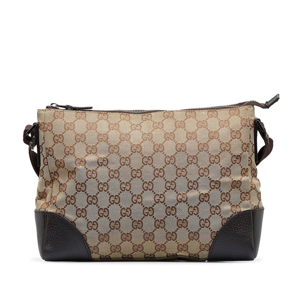 Gucci GG Canvas Crossbody (SHG-1xWNFP)