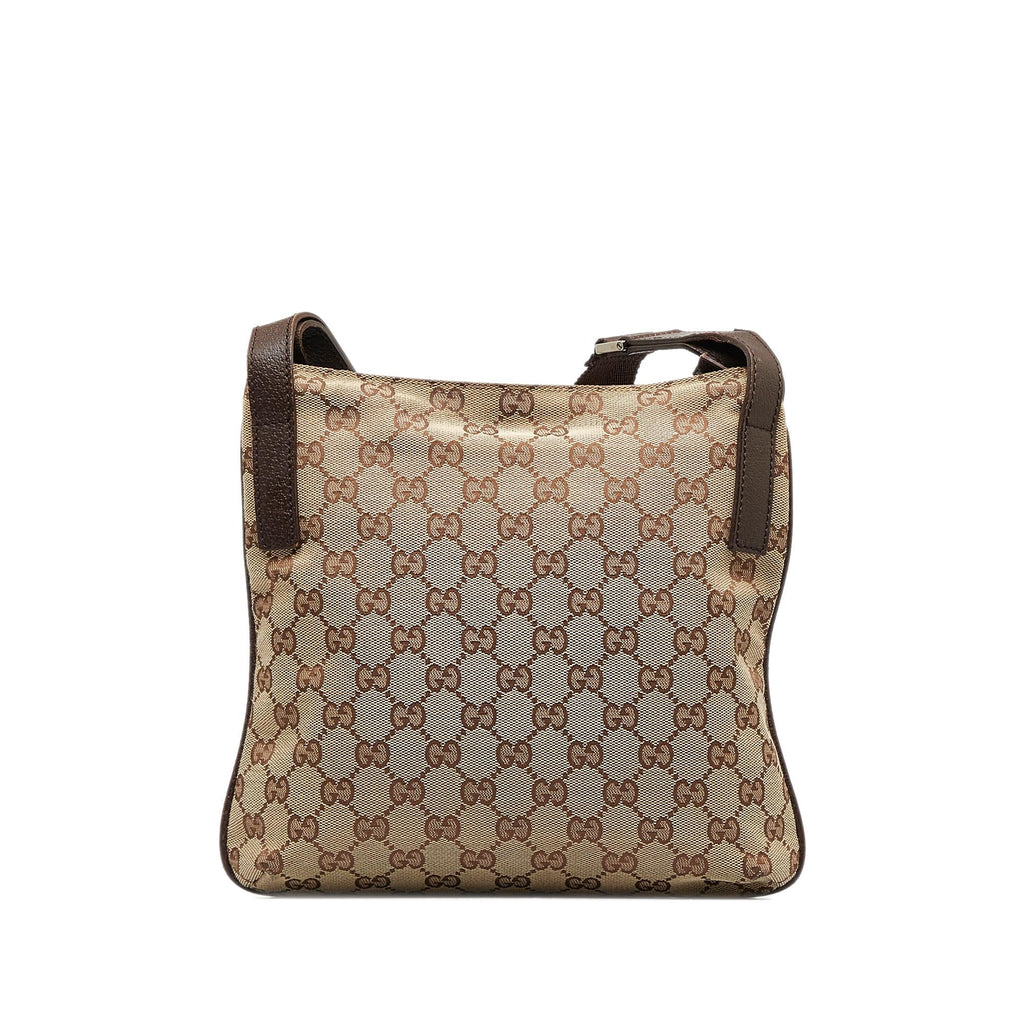 Gucci GG Canvas Crossbody (SHG-vAt0Lo)