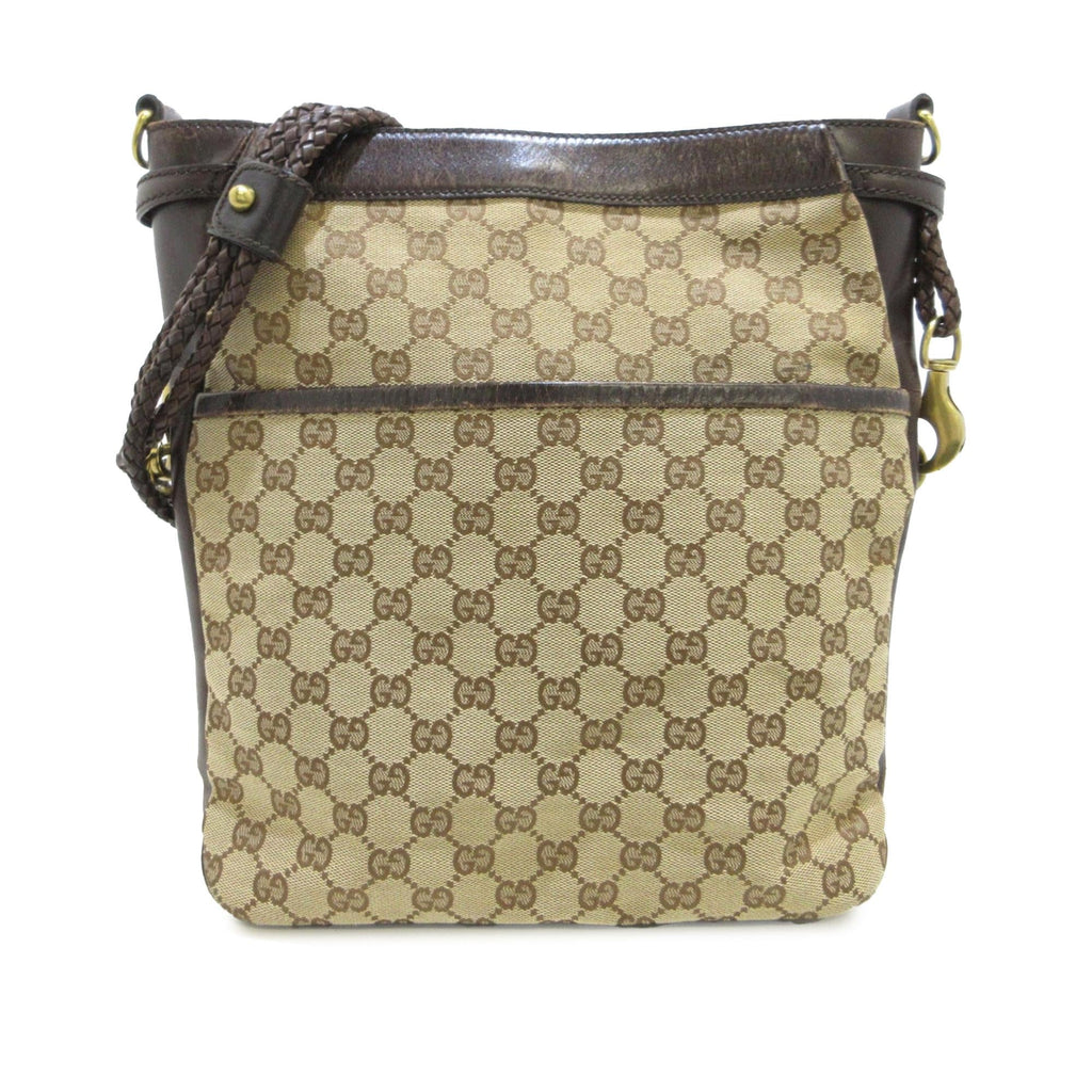 Gucci GG Canvas Crossbody (SHG-yLPVed)