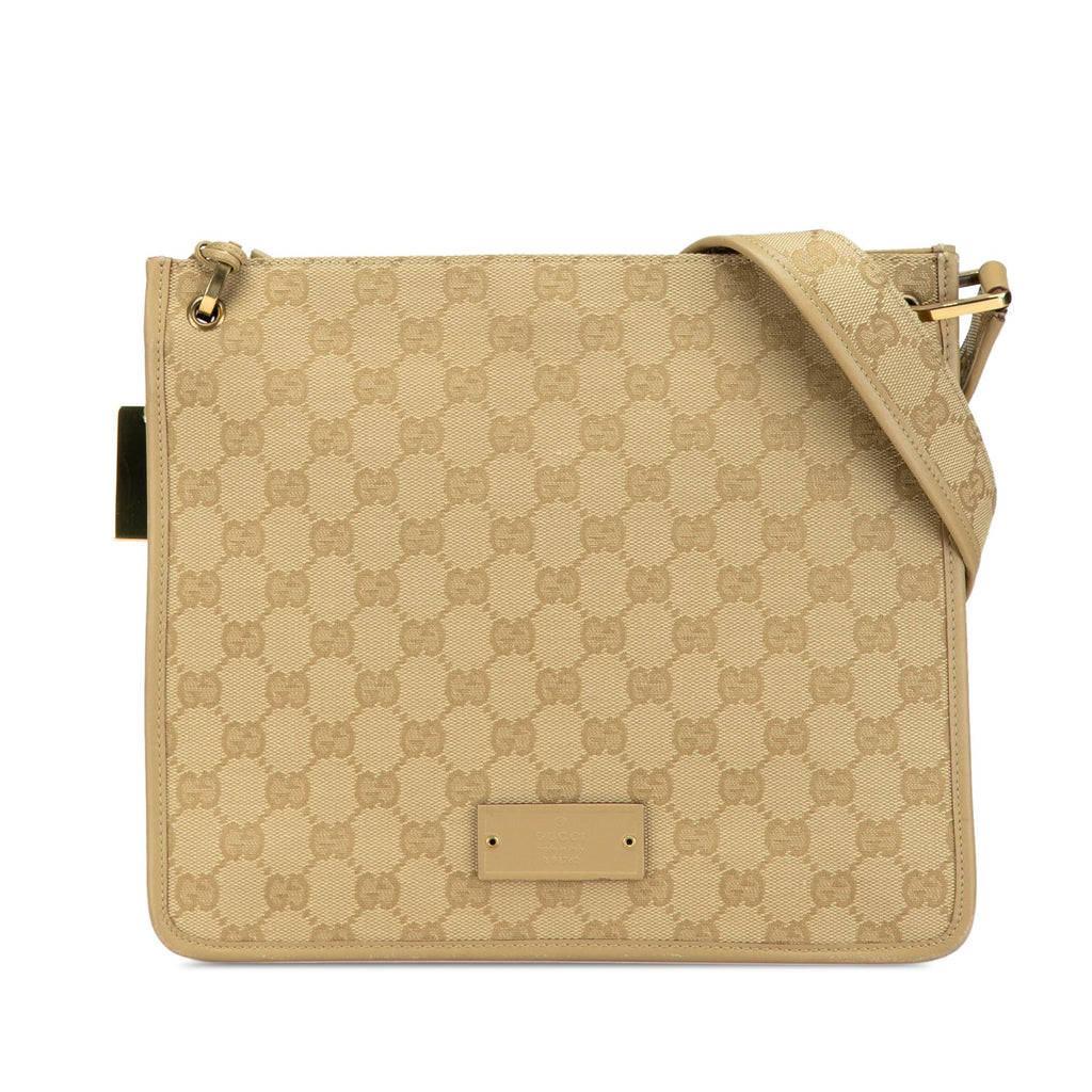 Gucci GG Canvas Crossbody (SHG-JTlAqV)
