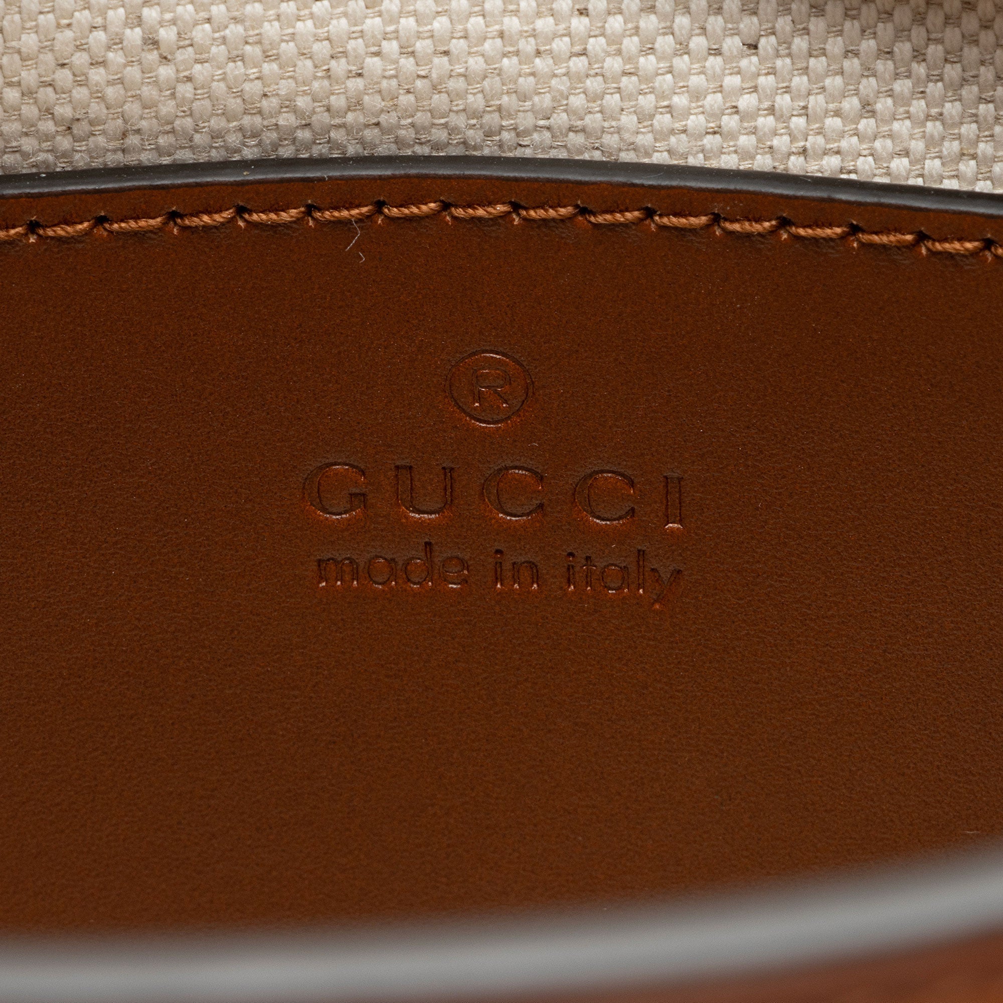 Gucci Crystal GG Canvas Bamboo Diana Mini Tote (SHF-E7QQjx)