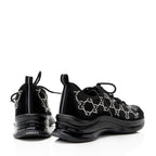 Gucci GG Canvas Crystal Run Sneakers - Size 7.5 / 37.5