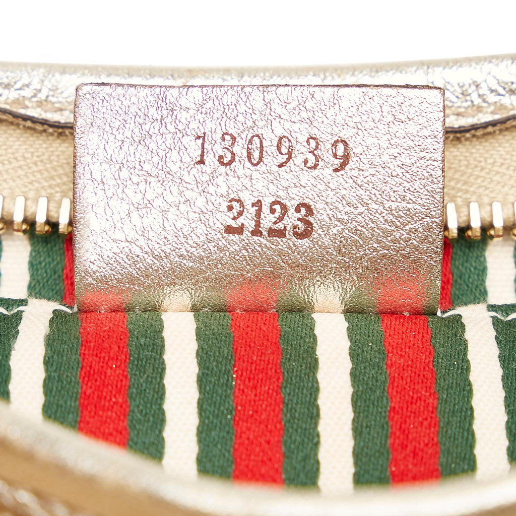 Gucci GG Canvas D-Ring Abbey Baguette (SHG-32278)