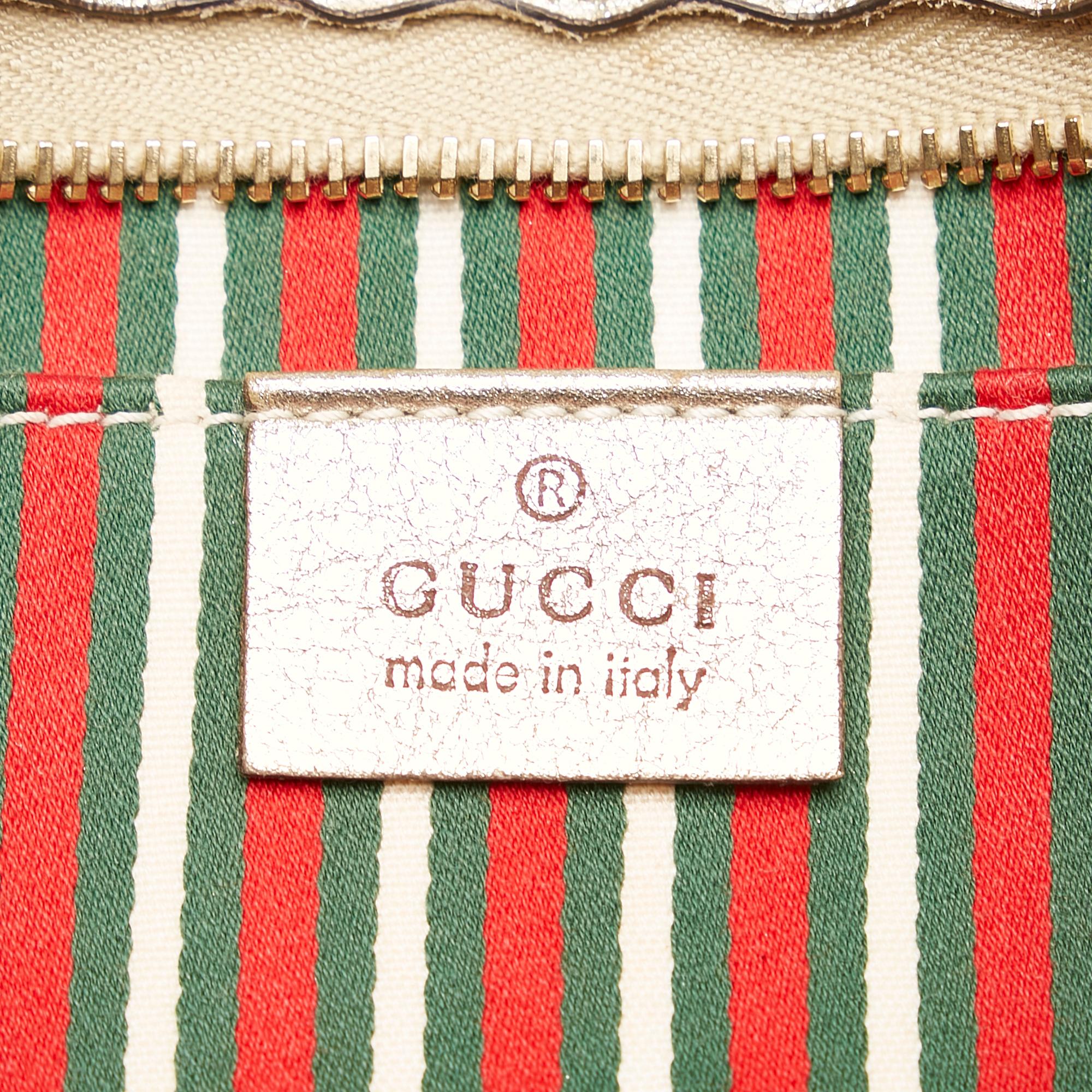 Gucci GG Canvas D-Ring Abbey Baguette (SHG-32278)