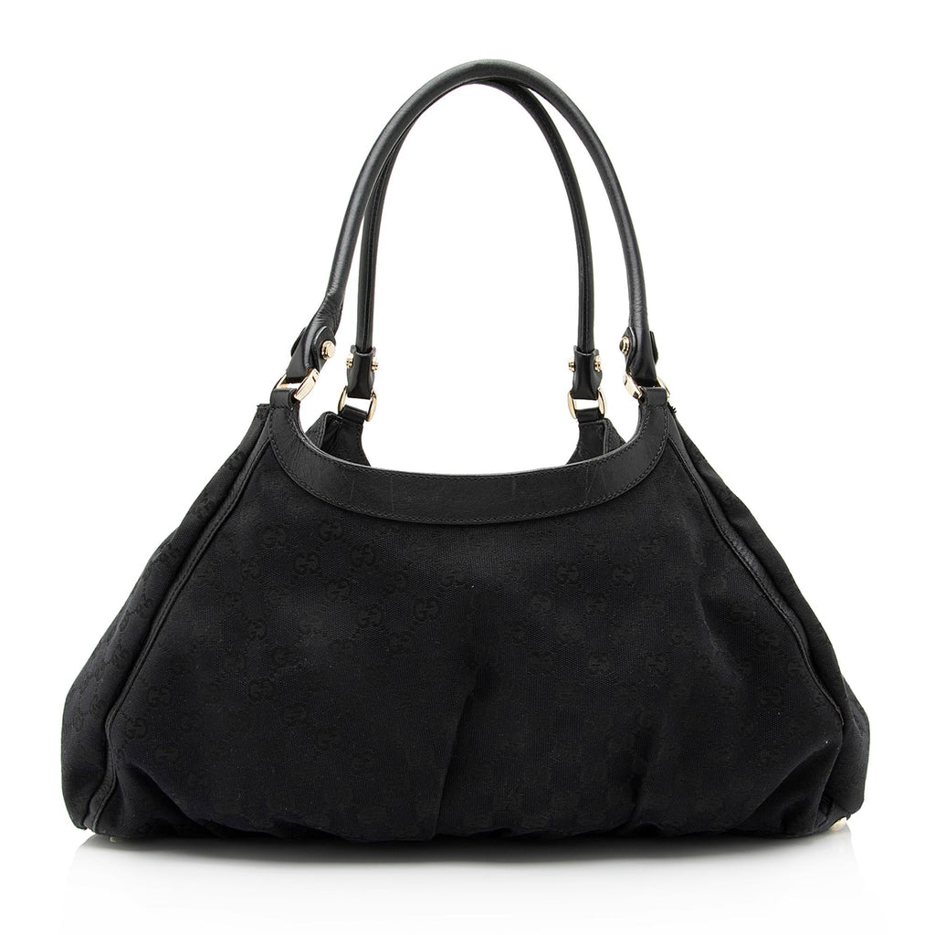 Gucci GG Canvas D Ring Large Hobo (SHF-23806)