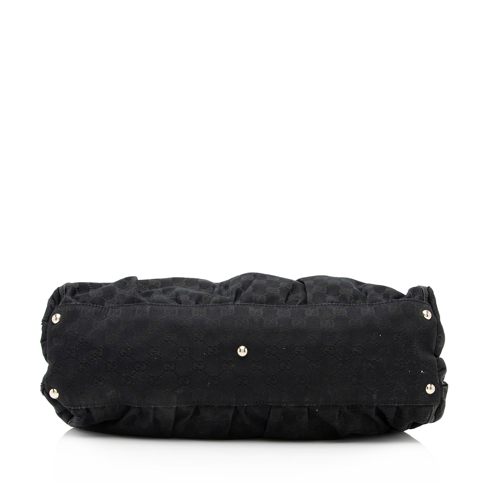 Gucci GG Canvas D Ring Large Hobo (SHF-23806)