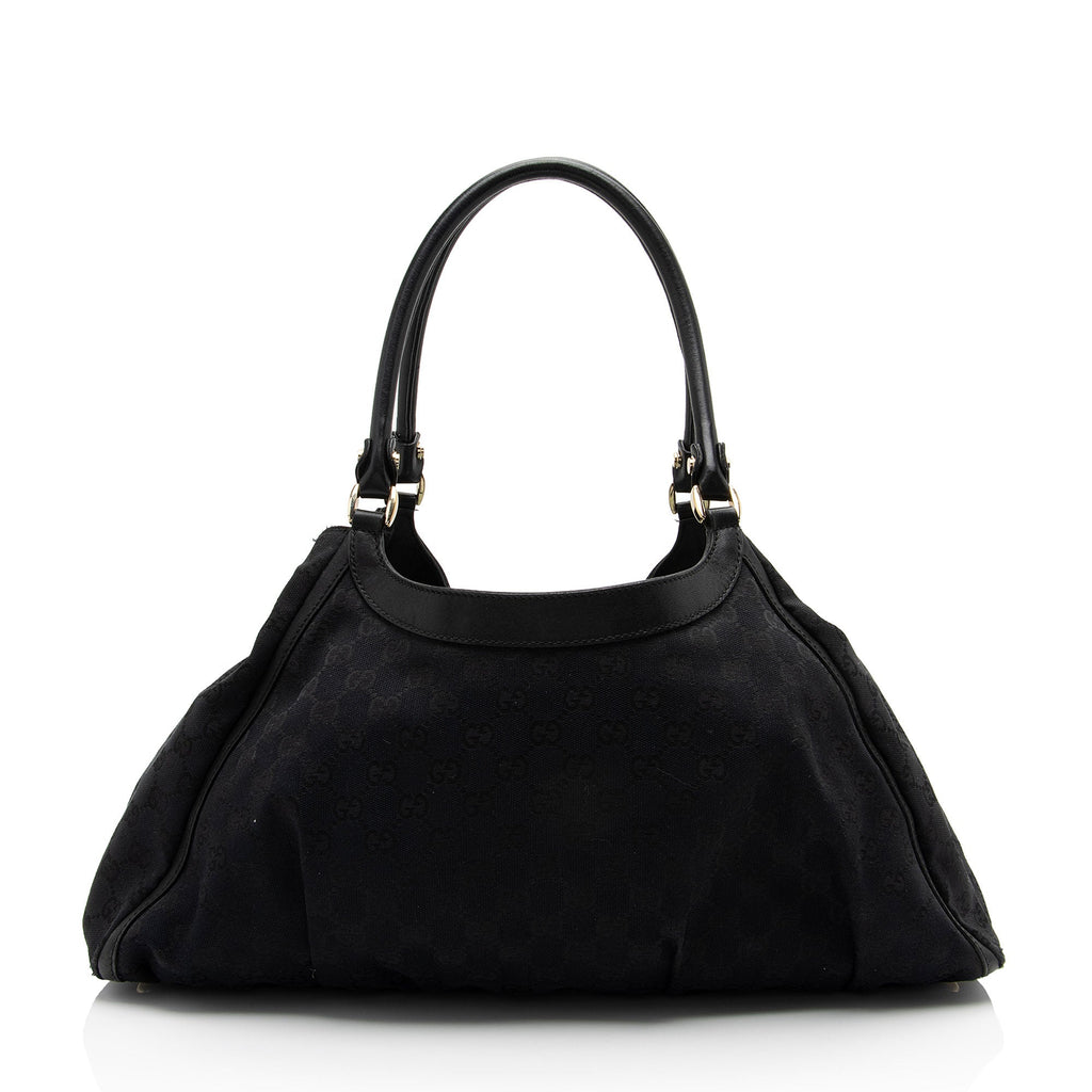 Gucci GG Canvas D Ring Large Hobo (SHF-dhCol9)