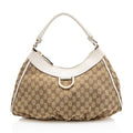 Gucci GG Canvas D Ring Large Hobo