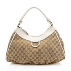 Gucci GG Canvas D Ring Large Hobo