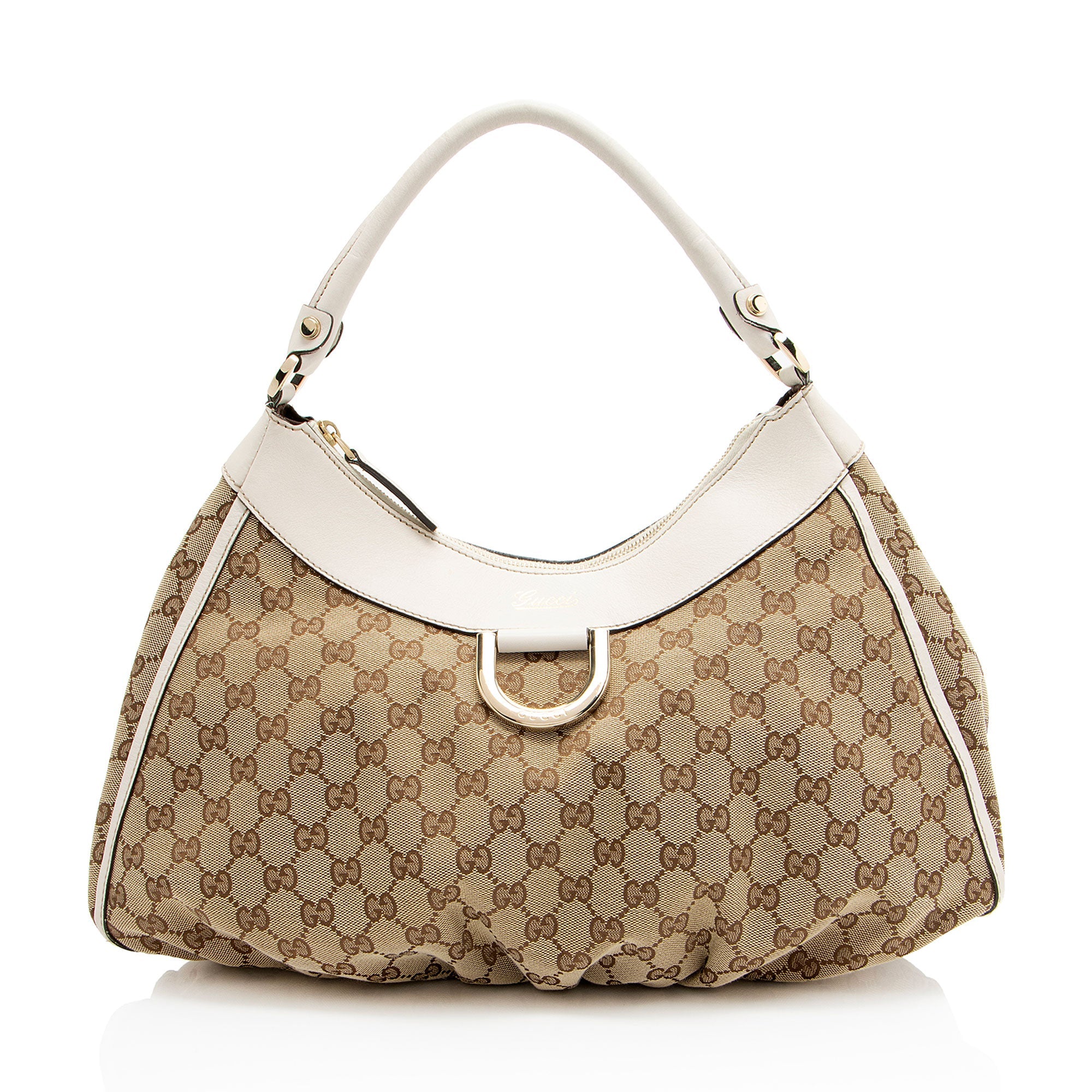 Gucci GG Canvas D Ring Large Hobo