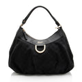 Gucci GG Canvas D Ring Medium Hobo