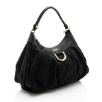 Gucci GG Canvas D Ring Medium Hobo