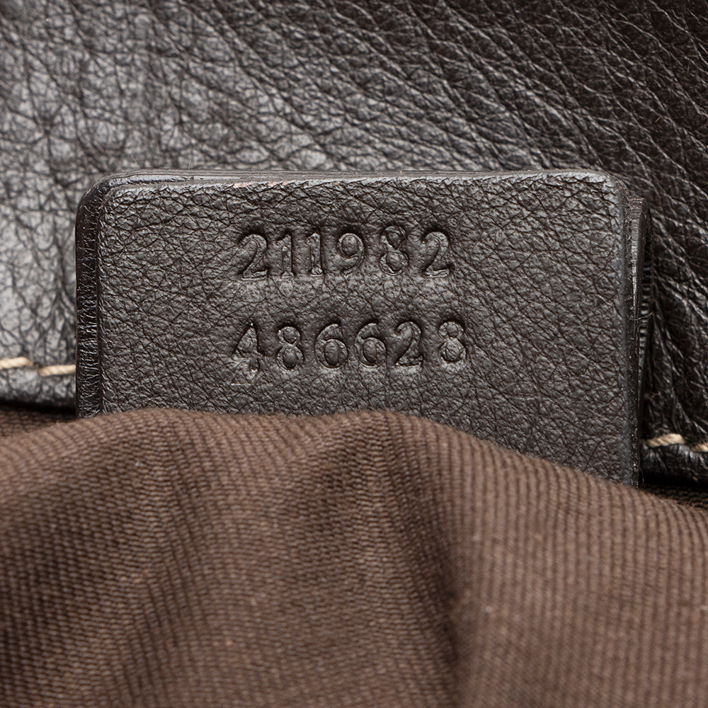 Gucci GG Canvas D Ring Medium Tote (SHF-21408)