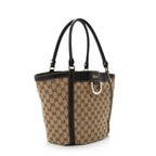 Gucci GG Canvas D Ring Medium Tote (SHF-21408)