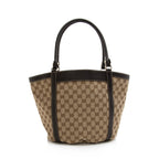 Gucci GG Canvas D Ring Medium Tote (SHF-22442)