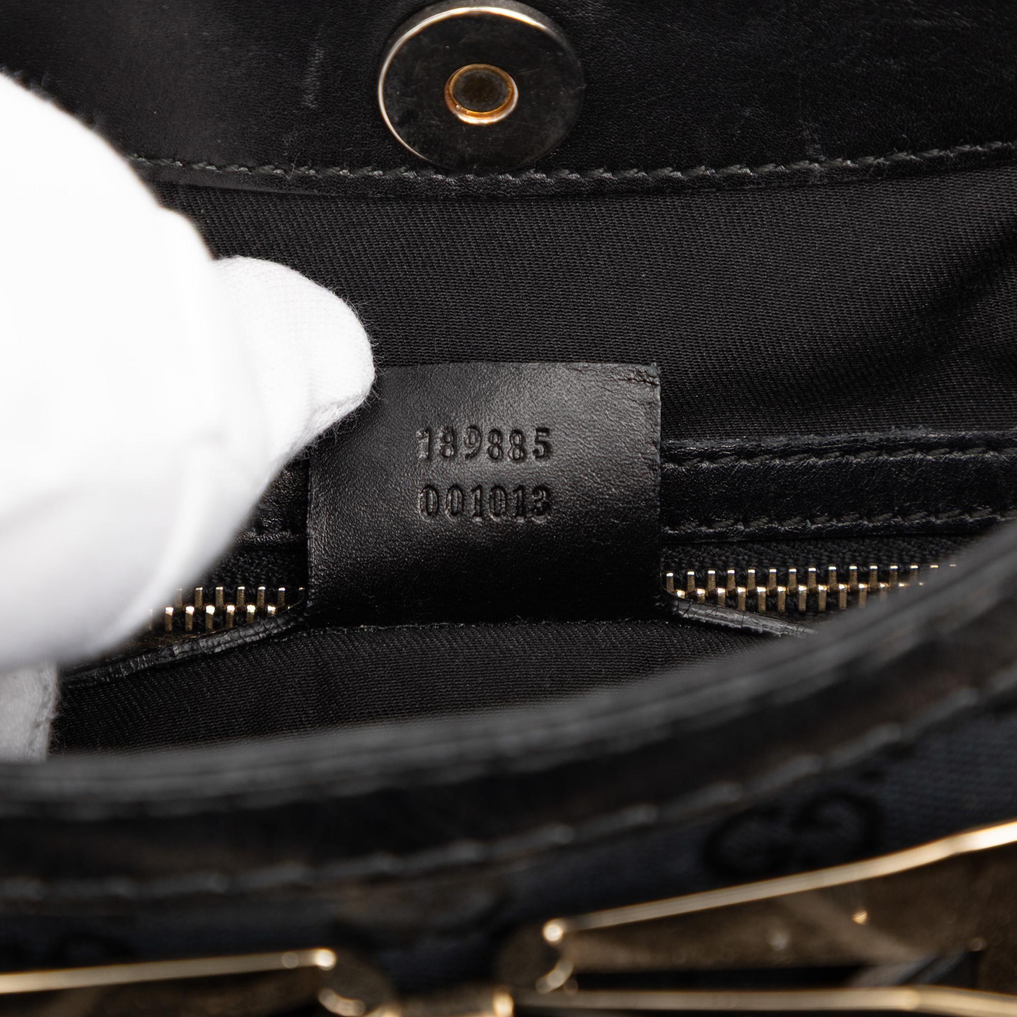 Gucci GG Canvas Dialux Queen Hobo