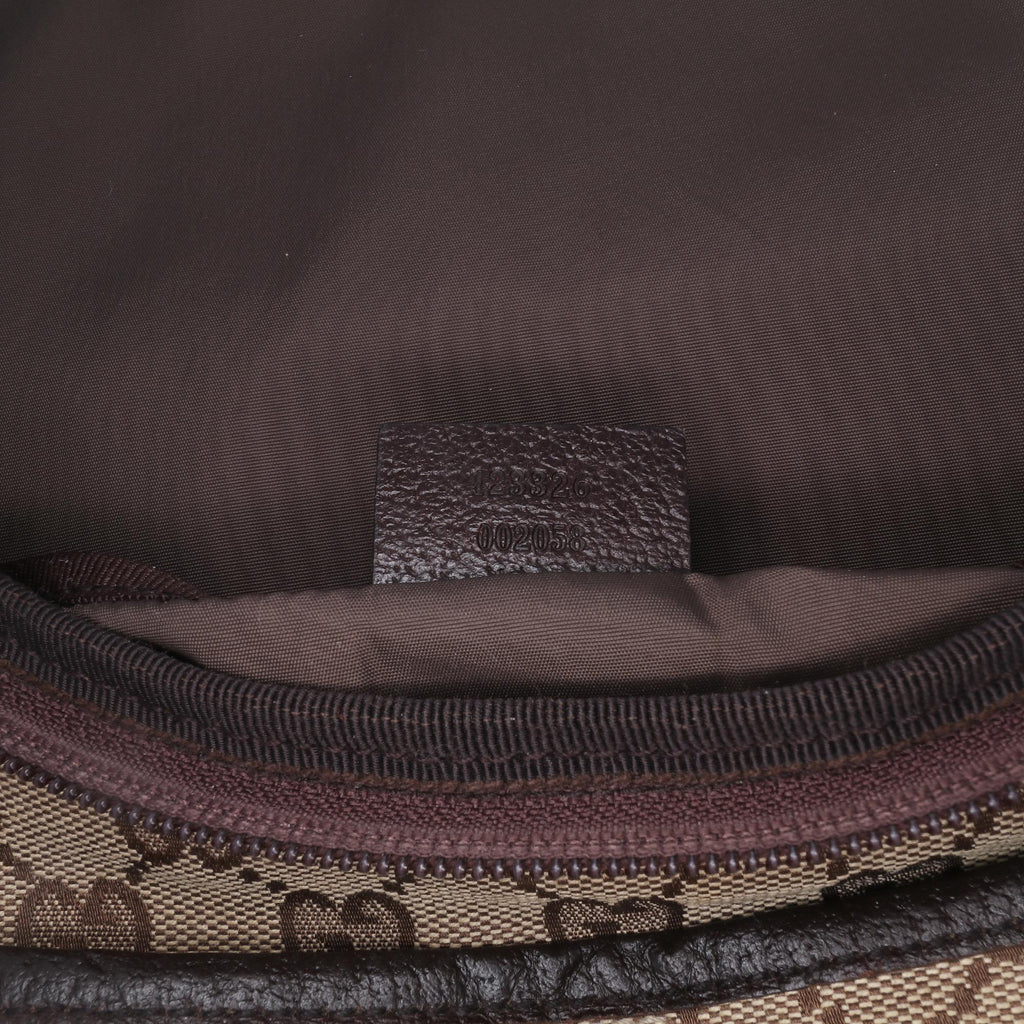 Gucci GG Canvas Diaper Bag