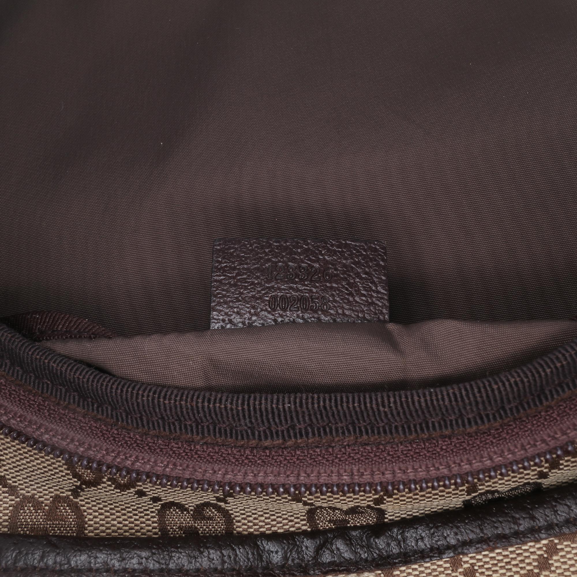Gucci GG Canvas Diaper Bag