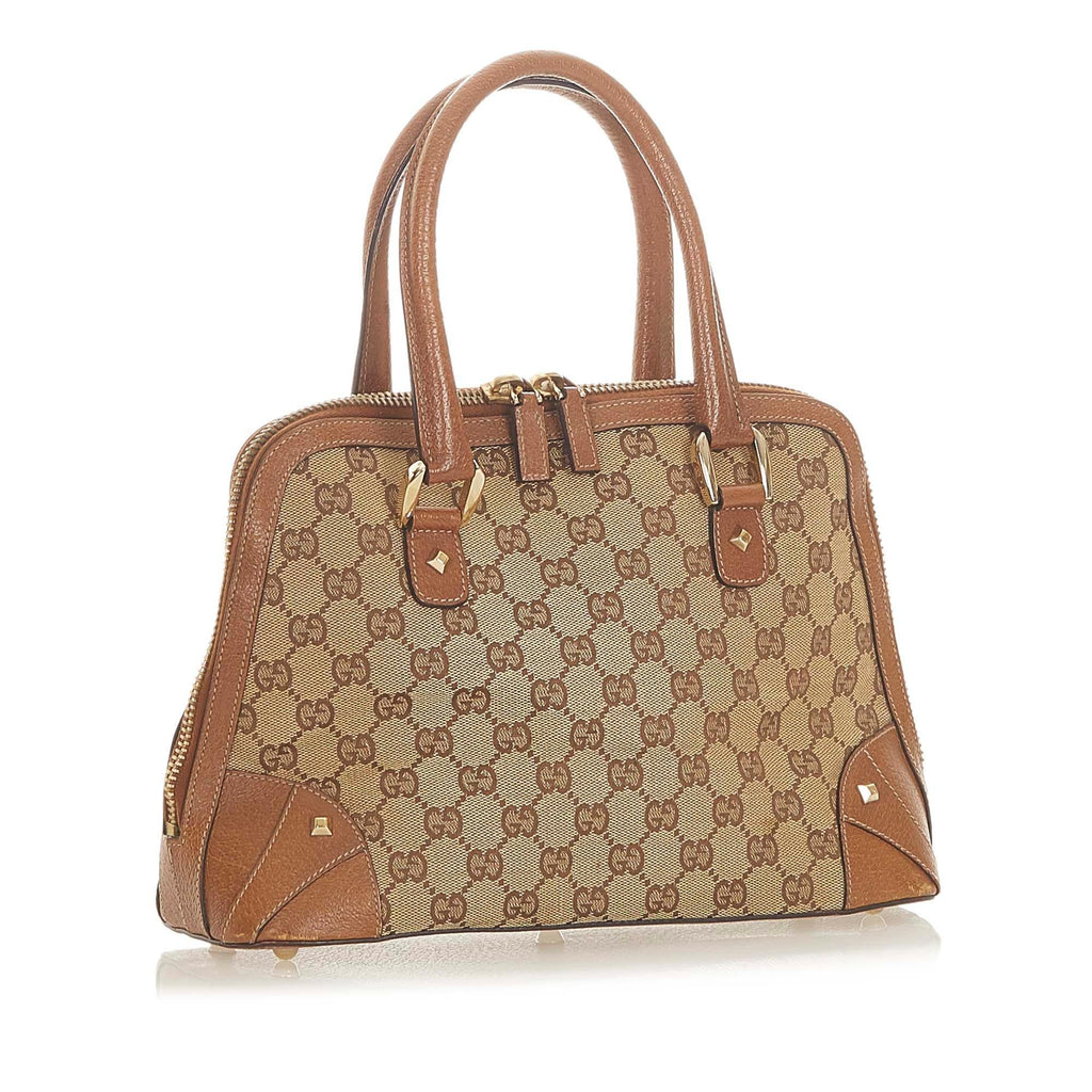 Gucci GG Canvas Dome Nail Handbag (SHG-19816)