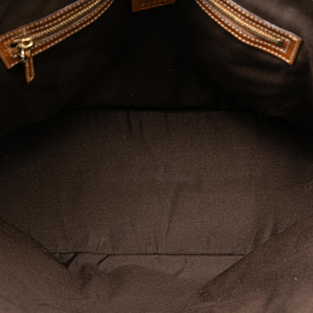 Gucci GG Canvas Dome Nailhead Handbag (SHG-hYHpr2)