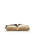 Gucci GG Canvas Double Pocket Belt Bag (SHG-37191)