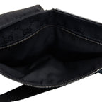 Gucci GG Canvas Double Pocket Belt Bag (SHG-RSeo1B)