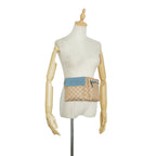 Gucci GG Canvas Double Pocket Belt Bag (SHG-SPTFFs)
