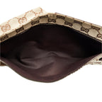 Gucci GG Canvas Double Pocket Belt Bag (SHG-K8VhdU)