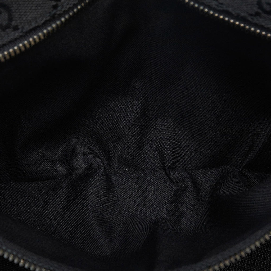 Gucci GG Canvas Double Pocket Belt Bag (SHG-WS8NBX)
