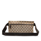 Gucci GG Canvas Double Pocket Belt Bag (SHG-LG8NkK)