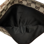 Gucci GG Canvas Double Pocket Belt Bag (SHG-BZKMqY)