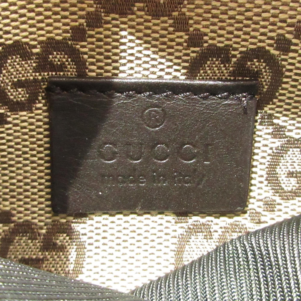 Gucci GG Canvas Double Pocket Belt Bag (SHG-YKH3IL)