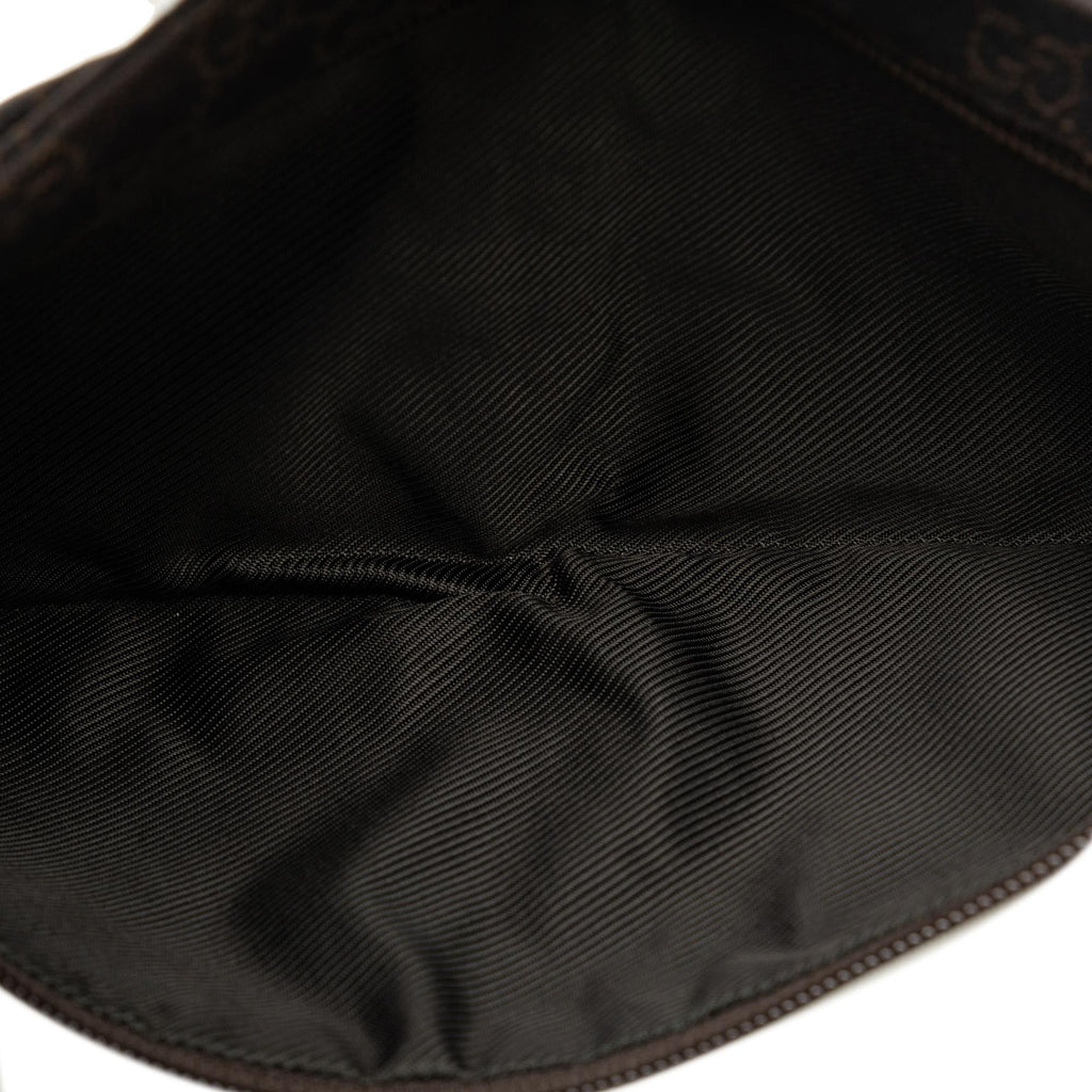 Gucci GG Canvas Double Pocket Belt Bag (SHG-A3c4cV)
