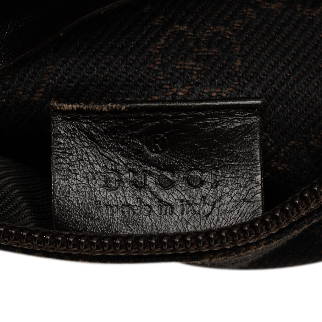 Gucci GG Canvas Double Pocket Belt Bag (SHG-A3c4cV)