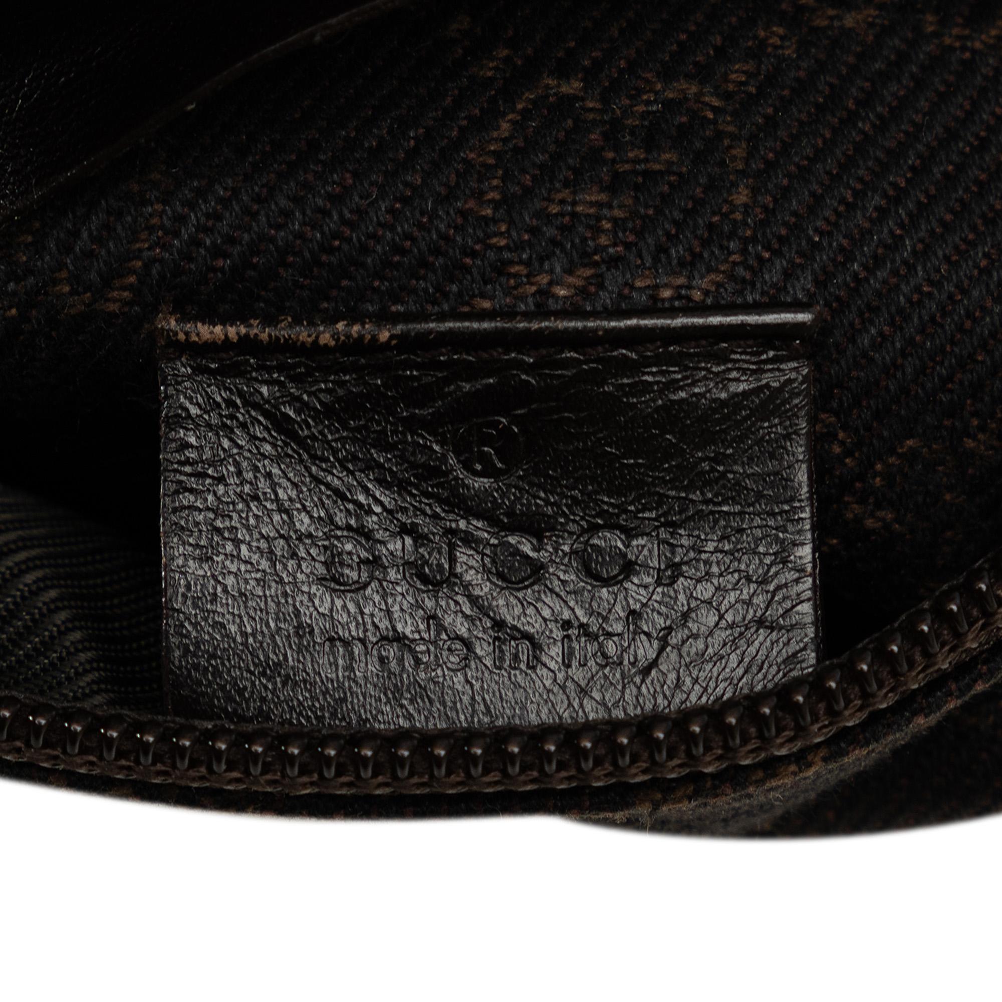 Gucci GG Canvas Double Pocket Belt Bag (SHG-A3c4cV)
