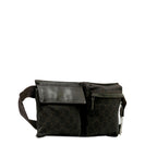 Gucci GG Canvas Double Pocket Belt Bag (SHG-A3c4cV)