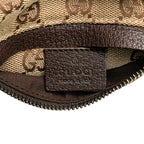 Gucci GG Canvas Double Pocket Belt Bag (SHG-4MdUlJ)