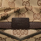 Gucci GG Canvas Double Pocket Belt Bag (SHG-4MdUlJ)
