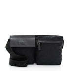 Gucci GG Canvas Double Pocket Belt Bag (SHF-a1zpfw)