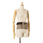 Gucci GG Canvas Double Pocket Belt Bag (SHG-IK6GbF)