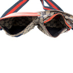 Gucci GG Canvas Double Pocket Belt Bag (SHF-SkYvtK)