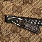 Gucci GG Canvas Double Pocket Belt Bag