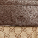 Gucci GG Canvas Double Pocket Belt Bag