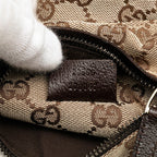 Gucci GG Canvas Double Pocket Belt Bag
